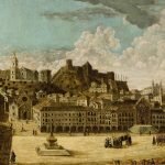 Площадь Росиу в Лиссабоне XVIII-го века