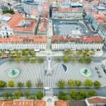 Площадь Росиу, вид сверху. Фото Marco Verch