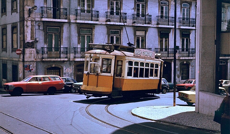 Лиссабонский трамвай в 1979-м году