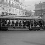 Трамвай в Лиссабоне, 1930-е года. Из архивов студии Horácio Novais