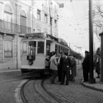 Трамвай в Лиссабоне, 1950-е года. Из архивов студии Horácio Novais