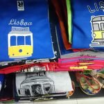 Футболки с изображением лиссабонского трамвая