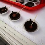 Жинжа в рюмке из шоколада