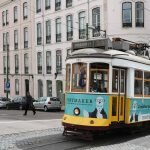 Трамвай №28 на улицах города